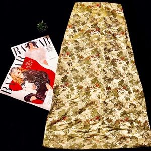 Vintage Silk Box Asian Skirt